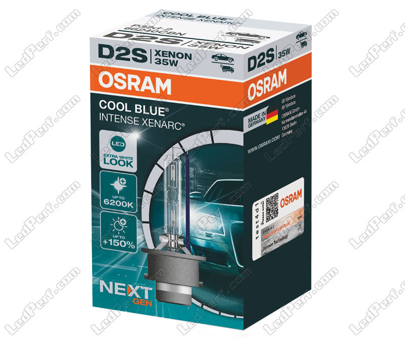 Osram Xenarc Cool Blue Intense NEXT 6200K D2S Xenon bulb - 66240CBN