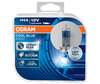Bulbs 9003 (H4 - HB2) Osram Cool Blue Boost 5000K xenon effect ref: 62193CBB-HCB in packaging of 2 bulbs