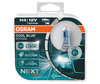 Pair of Osram H4 Cool blue Intense Next Gen LED Effect 5000K Bulbs