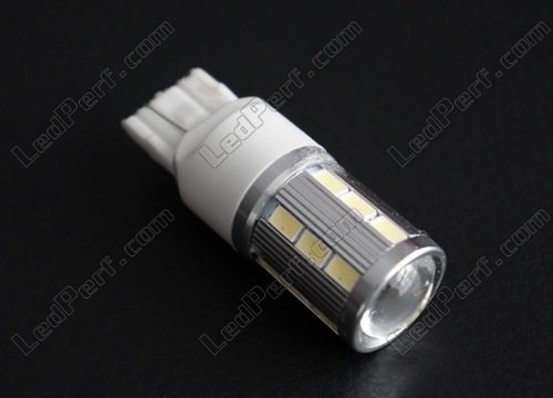 7440 - W21W - T20 bulb with 21 leds - white - High Power SG + Lens - W3x16d  Base