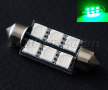 39mm festoon LED bulb - green - Full Intensity