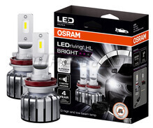 H11 LED bulbs Osram LEDriving HL Bright  - 64211DWBRT-2HFB