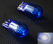 Pack of 2 super white Sidelight bulbs - Xenon White - 7443 - W21/5W - T20 - (dual filament)