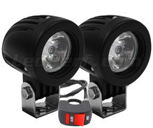 Additional LED headlights for Aprilia Pegaso 650 - Long range