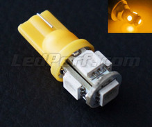 168NA - 194NA - 2827 - T10 Xtrem HP LED bulb - Orange/Yellow (WY5W)