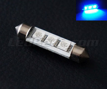 42mm festoon LED - Blue - anti-onboard-computer error OBC - 578 - 6411 - C10W