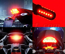 LED bulb pack for rear lights / brake lights on the Triumph Speed Four 600