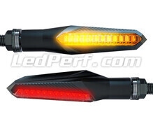 Dynamic LED turn signals + brake lights for Yamaha XJ6 N