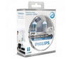 Pack of 2 Philips WhiteVision 9003 (H4 - HB2) bulbs + 2 W5W WhiteVision (New!)