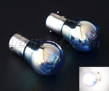 Pack of 2 1156 - 7506 - P21W Platinum (chrome) bulbs - Pure White