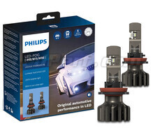 H16 LED Headlights bulbs Kit PHILIPS Ultinon Pro9000 +250% 5800K - 11366U90CWX2