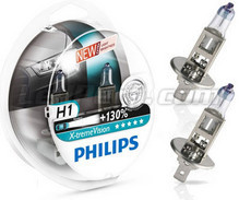 Pack of 2 Philips X-treme Vision +130% H1 bulbs (New!)