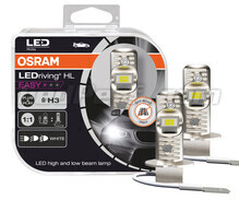 Osram LEDriving® HL EASY H3 LED Bulbs - 64151DWESY-HCB