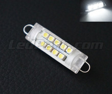 44mm white festoon hook LED bulb - 561 - 563 - 567 - C10W