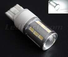 7440 - W21W - T20 Magnifier Bulb with 21 leds High-Power SG + Lens white W3x16d Base
