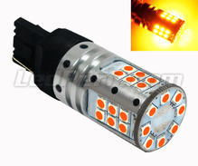 7440A - WY21W - T20 LED Bulb Xtrem Canbus 32 Leds - Ultra Powerful - Base W3x16d - Orange