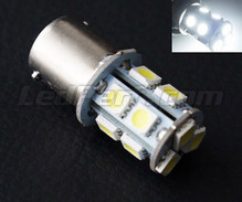 1156 - 7506 - P21W bulb with 13 leds - white - High power - BA15S Base
