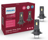 Philips Ultinon Access H18 LED Headlights bulbs 12V - 11972U2500C2
